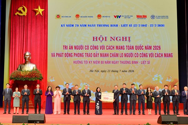 Agribank lan tỏa nghĩa tình tri ân nhân thương binh, liệt sĩ, người có công với cách mạng