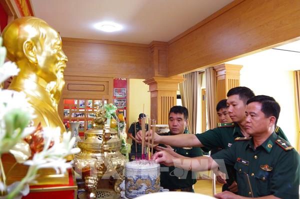 Màu áo xanh Biên phòng thành phố Huế trong ngày tri ân 27/7