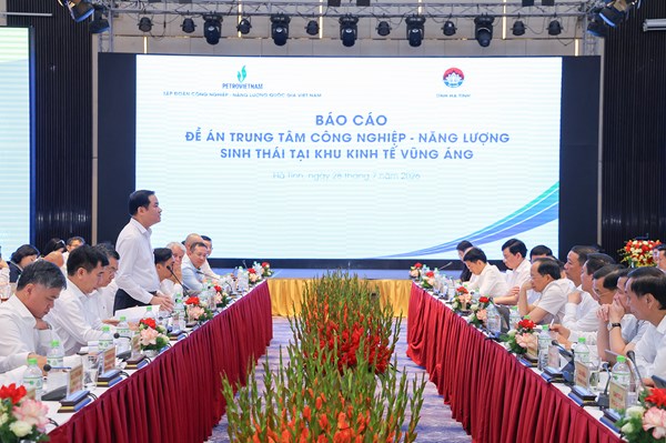 Petrovietnam và Hà Tĩnh hợp lực xây dựng cực tăng trưởng mới