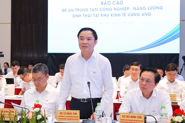 Petrovietnam và Hà Tĩnh thúc đẩy đề án Trung tâm Công nghiệp - Năng lượng
