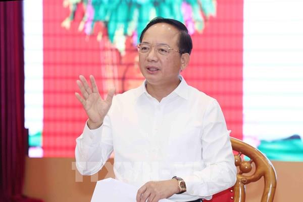 Trưởng Ban Tuyên giáo và Dân vận Trung ương làm việc với các cơ quan báo chí về trọng tâm công tác thông tin, tuyên truyền