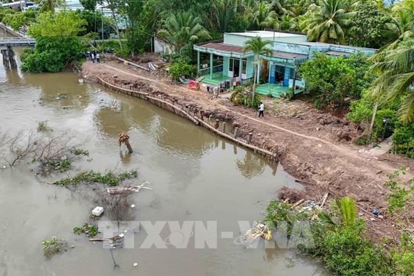 Cần Thơ chuyển thế trận chống sạt lở và xâm nhập mặn