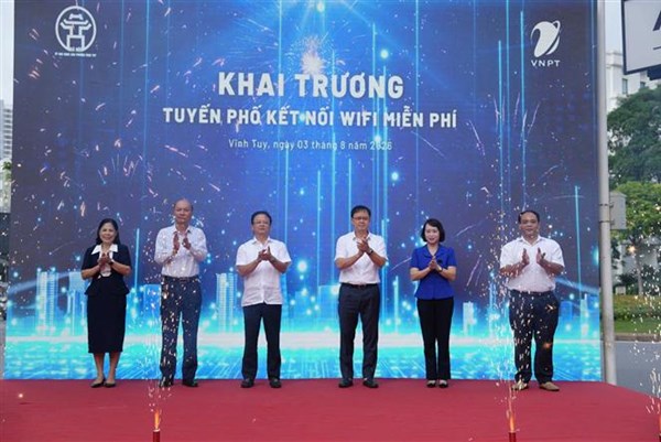 Hà Nội vận hành hệ thống wifi miễn phí