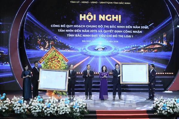Bắc Ninh công bố Quy hoạch chung đô thị, đón nhận quyết định đạt tiêu chí đô thị loại I
