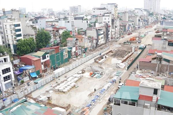 Gỡ "nút thắt", tăng tốc thi công đường Vành đai 1 đoạn Hoàng Cầu - Voi Phục