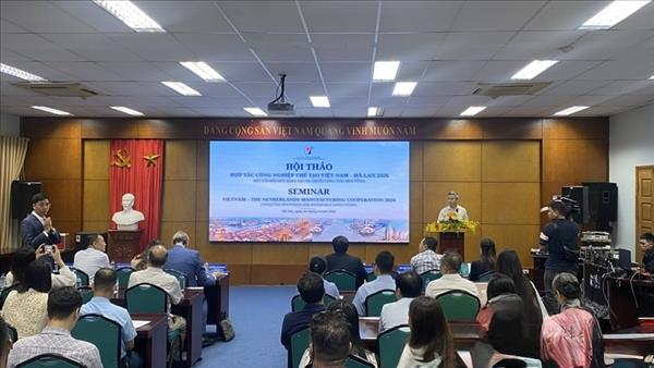 Mở rộng hợp tác Việt Nam - Hà Lan trong công nghiệp chế tạo