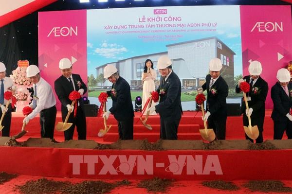 Khởi công Trung tâm thương mại AEON Phủ Lý