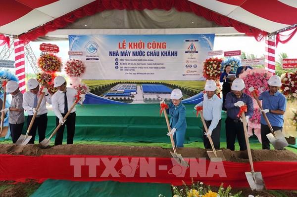 Khởi công nhà máy nước mặn 420 tỷ đồng tại Cần Thơ