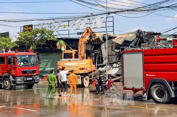Hà Nội: Lại xảy ra cháy nhà xưởng tại phường Thanh Liệt