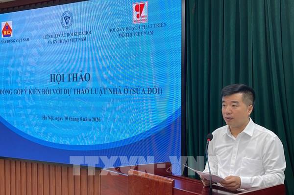 Tạo lập một thị trường nhà ở phát triển lành mạnh, bền vững