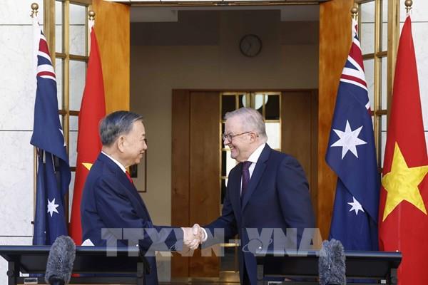 Tuyên bố chung về nâng cao sức chống chịu, thích ứng và phục hồi kinh tế Việt Nam – Australia