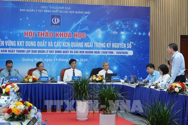 Khu kinh tế Dung Quất và các Khu công nghiệp Quảng Ngãi thu hút vốn đăng ký khoảng 19,4 tỷ USD
