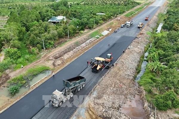 Cao tốc Cao Lãnh - An Hữu tăng tốc về đích cuối năm 2026