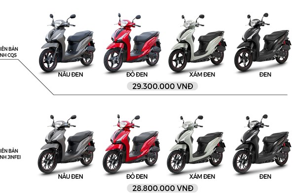 Lựa chọn xe tay ga nào phù hợp cho học sinh cấp 3?