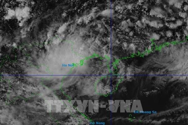 Bão số 4 ít di chuyển và cách Quảng Ninh khoảng 140km