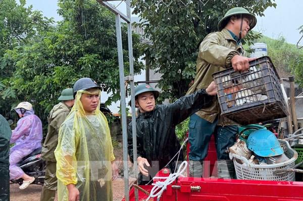 Bão số 4 tại Lạng Sơn: Sức mạnh của sự đoàn kết và tình quân dân