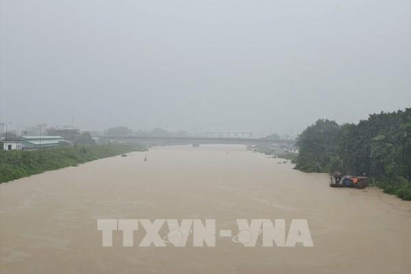 Ảnh hưởng bão số 4: Bắc Ninh phát lệnh báo động số I trên sông Cầu