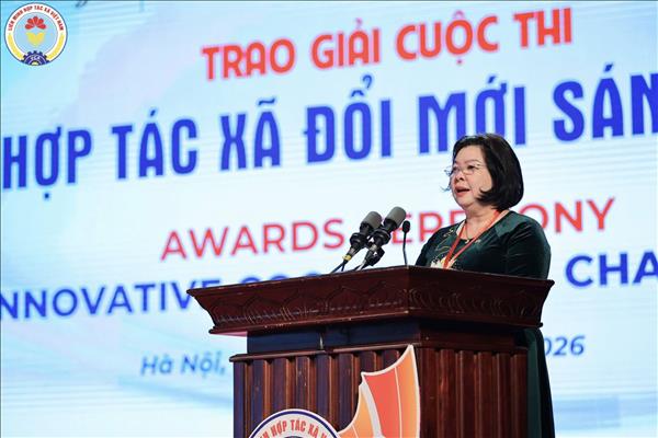 Vinh danh hợp tác xã tiên phong đổi mới sáng tạo