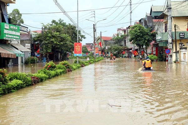 Lũ trên nhiều sông ở Bắc Bộ, Thanh Hóa và Nghệ An ở mức cao - cảnh báo lũ quét, ngập lụt