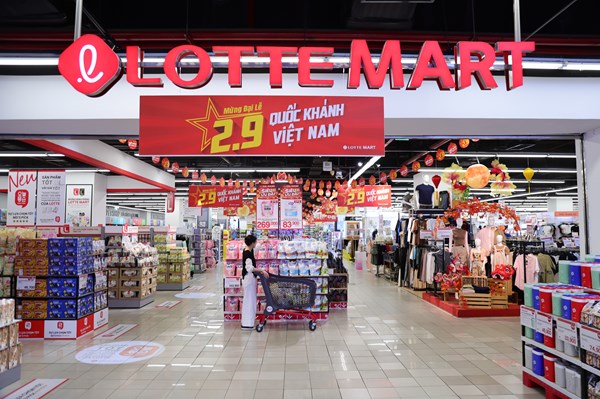 Lotte Mart giảm giá tới 50% cho nhiều sản phẩm dịp lễ 2/9