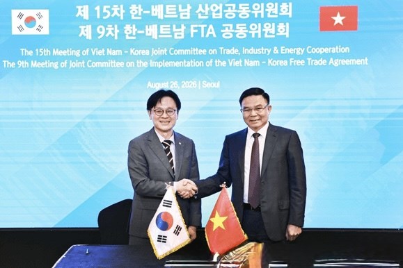 Việt Nam - Hàn Quốc tăng cường hợp tác thương mại, công nghiệp và năng lượng