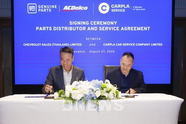 Tasco hợp tác GM, mở rộng dịch vụ phụ tùng cho khách hàng Chevrolet