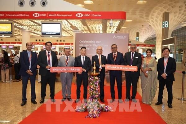 Akasa Air khai trương đường bay thẳng Mumbai – Hà Nội
