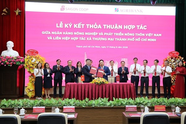 Agribank và Saigon Co.op ký kết thỏa thuận hợp tác