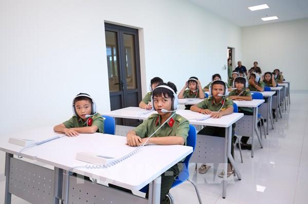 Ngày khai giảng đong đầy yêu thương của học sinh CAND