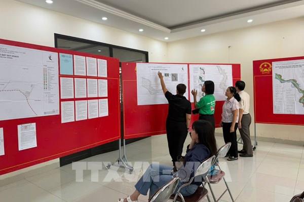 Người dân được trực tiếp góp ý quy hoạch phân khu đô thị sông Hồng