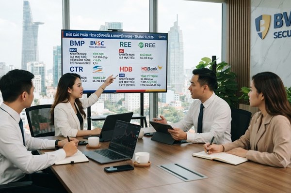 BMP REE HDB được khuyến nghị tích cực CTR duy trì trung lập