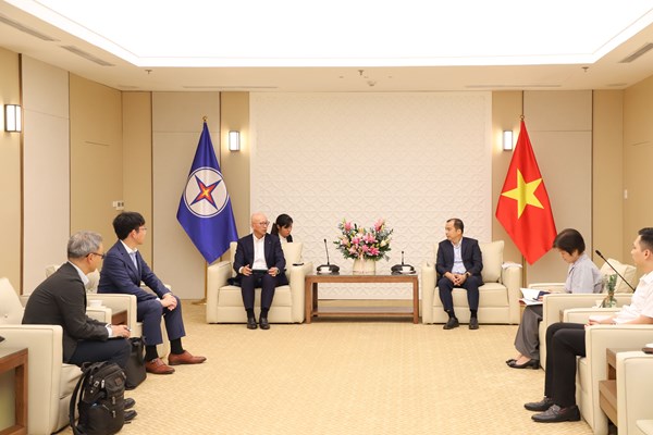 Thúc đẩy hợp tác giữa EVN với TEPCO Holdings 