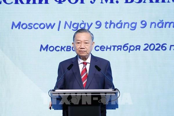 Tổng Bí thư, Chủ tịch nước Tô Lâm dự Diễn đàn Khoa học công nghệ Việt Nam - LB Nga