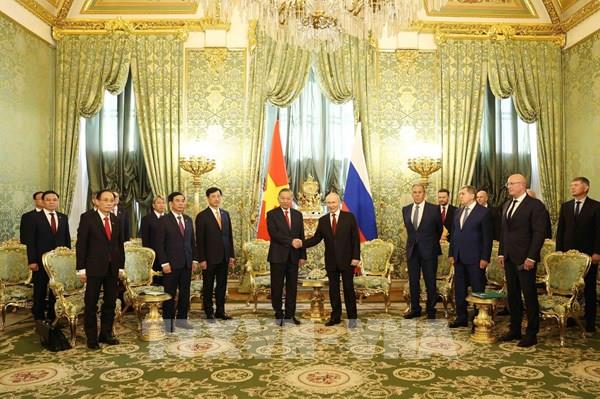 Tuyên bố chung về việc củng cố hơn nữa quan hệ Đối tác chiến lược toàn diện Việt Nam - Nga trong giai đoạn mới