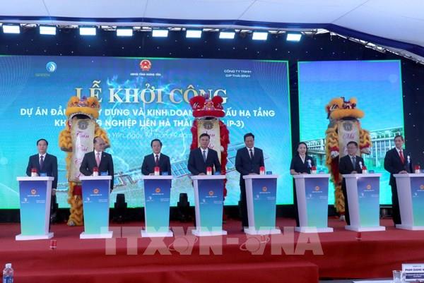 Khởi công Dự án Khu công nghiệp Liên Hà Thái – Phân khu Nam (Green iP-3)