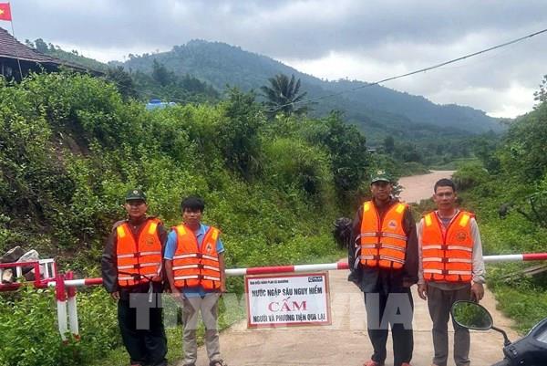 Quảng Trị mưa lớn gây ngập, chia cắt cục bộ tại nhiều khu vực