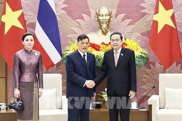 Chủ tịch Quốc hội Trần Thanh Mẫn hội kiến Nhà vua Thái Lan