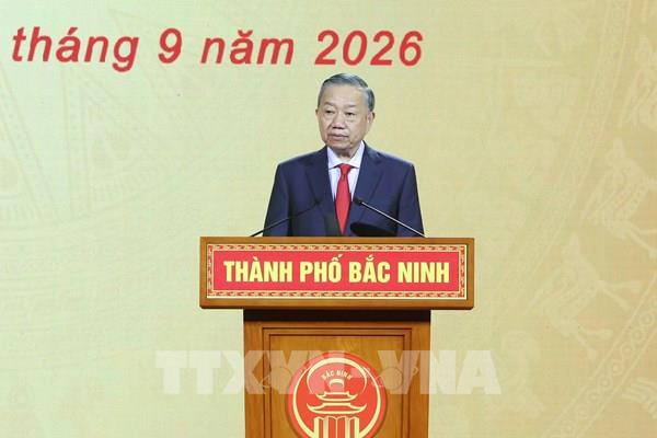 Tổng Bí thư, Chủ tịch nước Tô Lâm: Xây dựng Bắc Ninh trở thành đô thị hiện đại nhưng vẫn đậm đà hồn cốt văn hóa Kinh Bắc