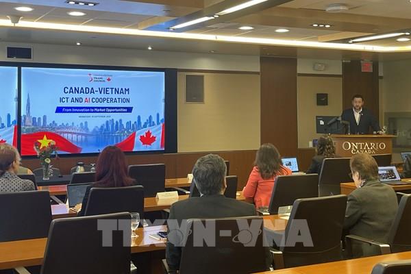 Hệ sinh thái công nghệ mở ra cơ hội hợp tác mới giữa Việt Nam và Canada