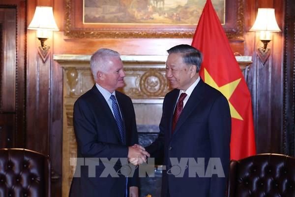 Tổng Bí thư, Chủ tịch nước Tô Lâm tiếp lãnh đạo một số tập đoàn Hoa Kỳ