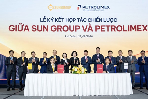 Petrolimex và Sun Group hợp tác chiến lược hướng tới APEC 2027