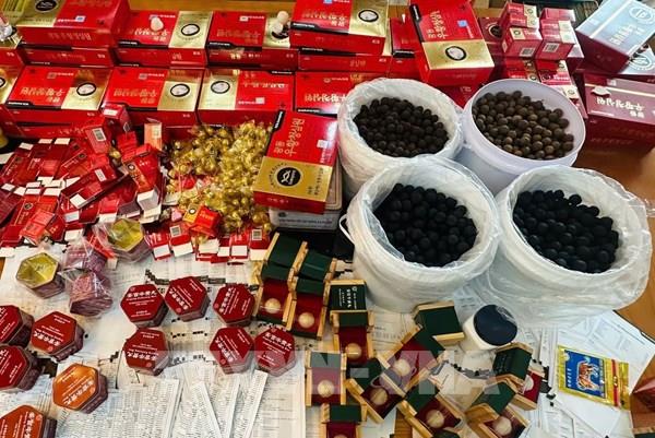 Triệt phá đường dây sản xuất, buôn bán thuốc An Cung và mỹ phẩm giả quy mô lớn