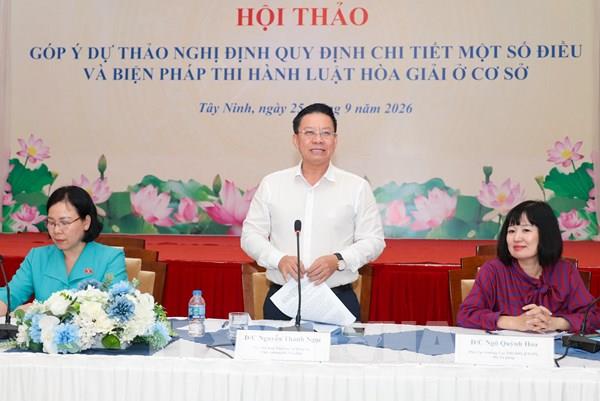 Hòa giải ở cơ sở: Đâu là giới hạn của hòa giải viên?