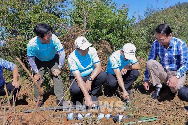 Nhựa Bình Minh tiếp tục đưa giải pháp nước sạch đến vùng biên giới, miền núi