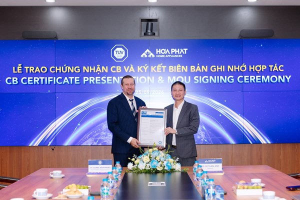 Điện máy gia dụng Hòa Phát hướng tới xuất khẩu bếp từ