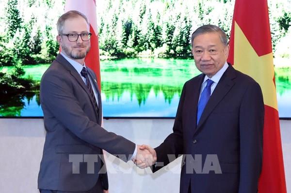Tổng Bí thư, Chủ tịch nước Tô Lâm tiếp lãnh đạo Đảng Cộng sản Canada