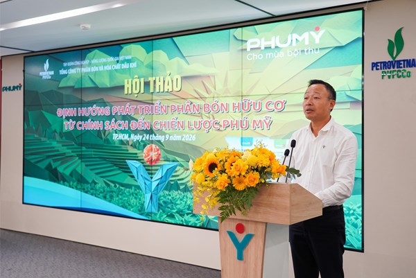 Phát triển phân bón hữu cơ Phú Mỹ theo hướng giải pháp dinh dưỡng toàn diện