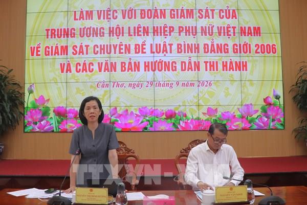 Cần Thơ: Gắn công tác bình đẳng giới với phát triển kinh tế - xã hội