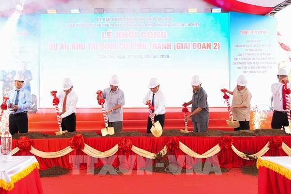 Cần Thơ khởi công Khu tái định cư Vĩnh Thạnh giai đoạn 2