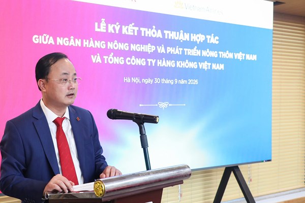 Agribank và Vietnam Airlines ký kết Thỏa thuận hợp tác toàn diện